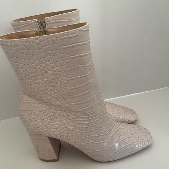 Lulus Pale Pink MyGeneration GoGo Boots Size 9 - Picture 1 of 10